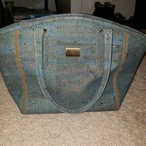Bag made from cork material